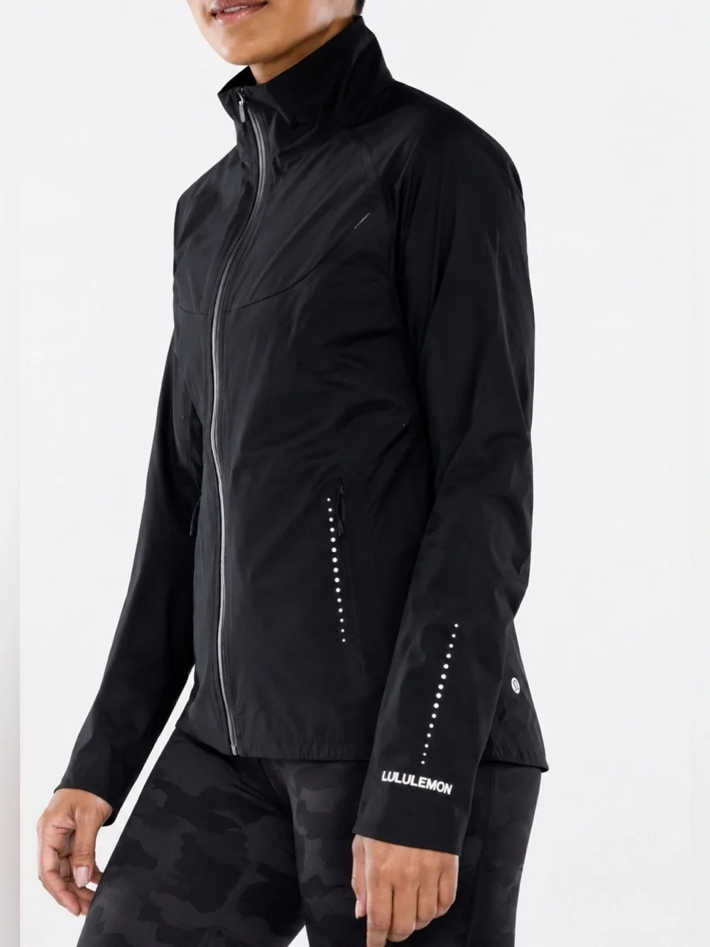Lululemon Black Swiftly Tech Running Jacket Women's Size 12